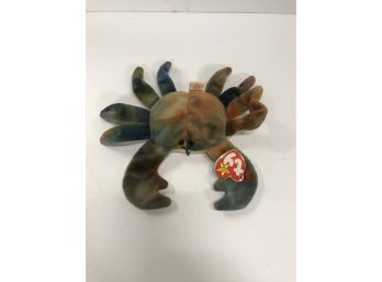 Sought After - Original 1996 - 'Claude' Tie Dyed Crab - Beanie Baby