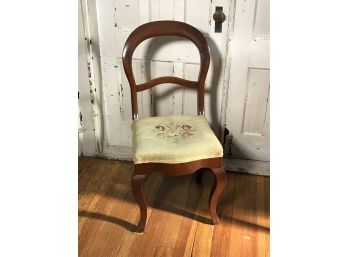 Antique Tapestry Side Chair