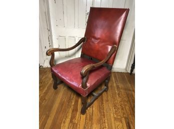 Antique Leather Arm Chair