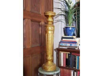 Large Classically Inspired Candle Pillar