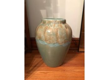 Teal Pottery Vase