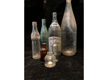 Glass Bottle Lot