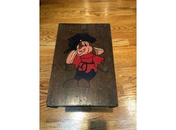 Fievel Mousekewitz Painted Step Stool