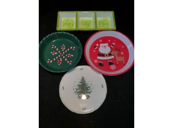 Christmas Plate Lot #2