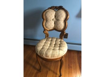 Tufted Cushioned Side Chair