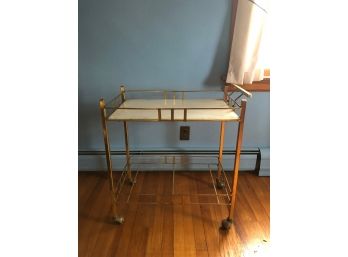 Bar Cart On Wheels