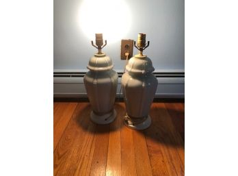 Pair Of Table Lamps