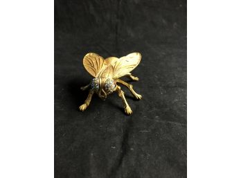 Fly Box With Gemstone Eyes