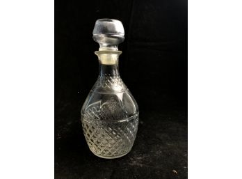 Grape Etched Decanter