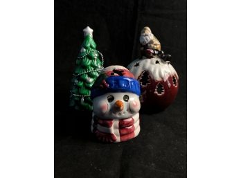 Christmas Candle Holders