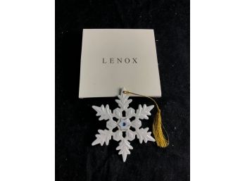 Lenox Snowflake Ornament