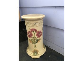 Floral Pedestal