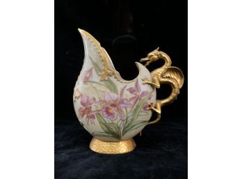 Dragon Floral Pitcher