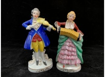 Victorian Couple Figurines Made In Occupied Japan