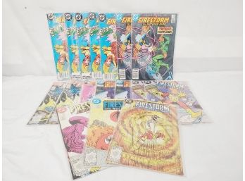 Lot Of DC Comics Late 1980s FIRESTORM Back Issue Comic Books (Lot Y)