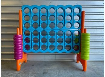 HUGE Oversized Jumbo Connect Four Outdoor/Indoor Game By FEBER