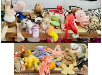 Beanie Baby Assortment, Some With PVC Pellets