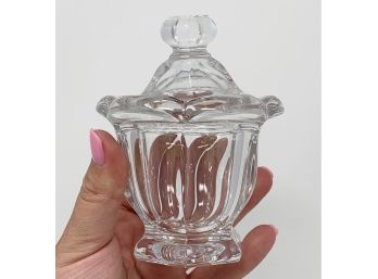 Baccarat Crystal Lidded Jar