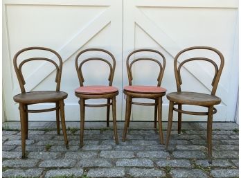 Bentwood Bistro Chairs - Set Of 4
