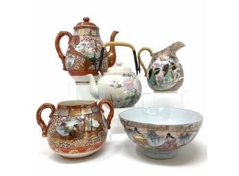 Japanese Porcelain Teapots & More