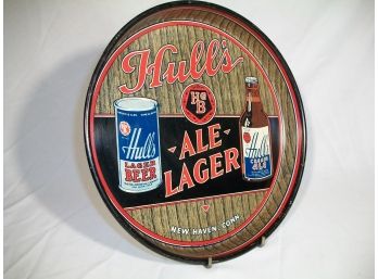 Vintage Hulls Beer (New Haven) Tray - Great Graphics - (2 Of 3)