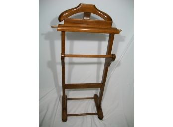 Handsome Mahogany Valet / Dressing Stand - Very Functional / Well Made