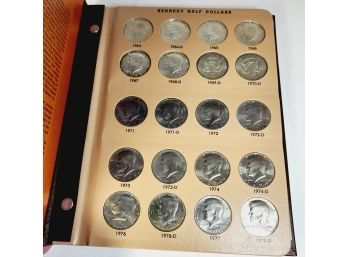 Fantastic... 80 Uncirculated Complete  Kennedy Half Dollar 1964-2007 P& Danco Album