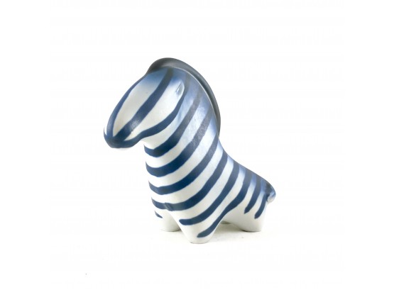 RARE Arabia Finland Porcelain Zebra Designed By Taisto Kaasinen
