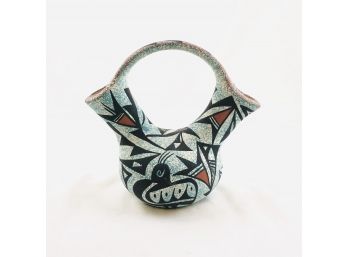 Native American Ceramic Wedding Vase - JL Acoma