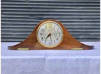 Mid Century Sessions Electric Mantle Clock