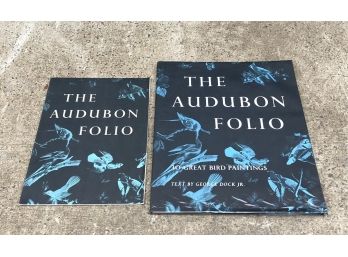 Vintage 'The Audubon Folio' With Prints
