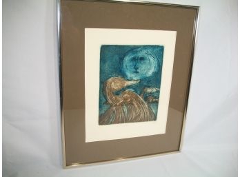 Great Print - Signed & Numbered 'River Nights'  (Signed Illegibly)