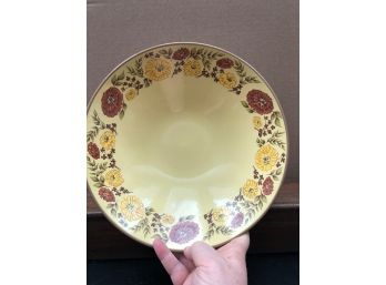 Taylor Smith & Taylor Serving Bowl 10 Inch Indian Summer Ironware Vintage