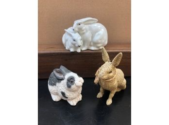Bunnies! Gerold-Porzellan Bavaria & Stone Critters United
