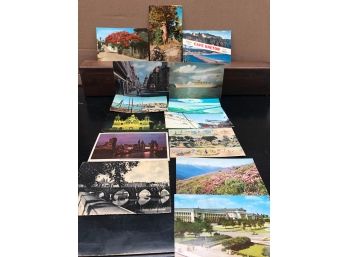 14 Postcards 50s & 60s