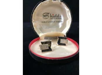 Sheilds Fifth Avenue Milano Cuff Links