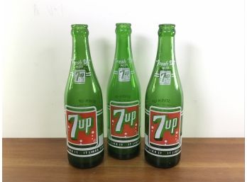 Vintage 7UP Bottles