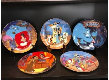 Limited Edition Bradford Disney Aladdin Plates