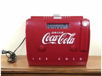 Coca Cola Radio Cassette Player