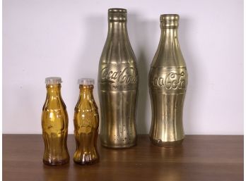 Brass Coca Cola Bottles