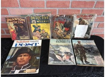 Vintage Detective Magazines
