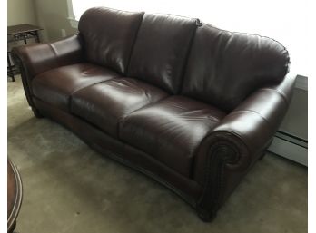 Raymour & Flanigan Leather Couch