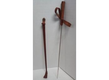 Gen. George S. Patton Riding Crop/Sword.  A Replica Of The Generals Famous Crop He Used During WWII  D2