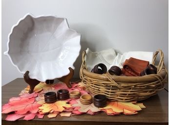 Leaf Bowl Placemats And More