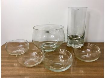 Krosno Crystal Bowl And Glassware