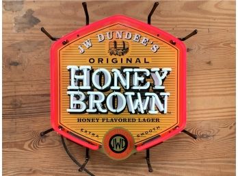 A Honey Brown Beer Light