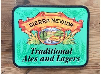 A Sierra Nevada Beer Sign