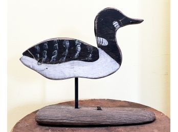 A Hand Made Bird Carving