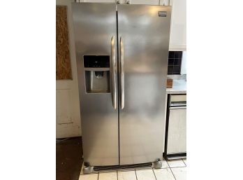 A Frigidaire Stainless Steel Refrigerator