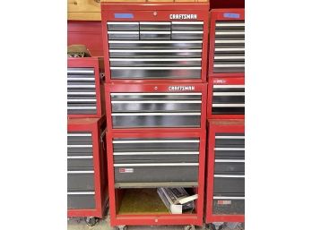 A Craftsman Tool Box And Contents - 'C'